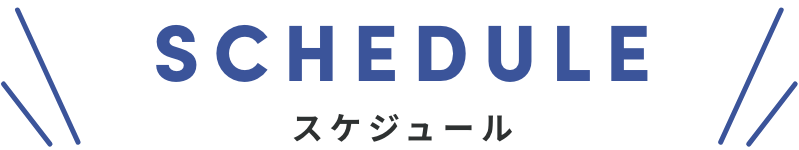 スケジュール
